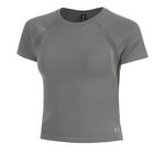 Under Armour T-Shirt Under Armour Motion Mesh T-Shirt Women-green, grey