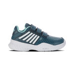 K-Swiss Tennis shoes K-Swiss Court Express Strap Omni All court shoe Kids-petrol,white
