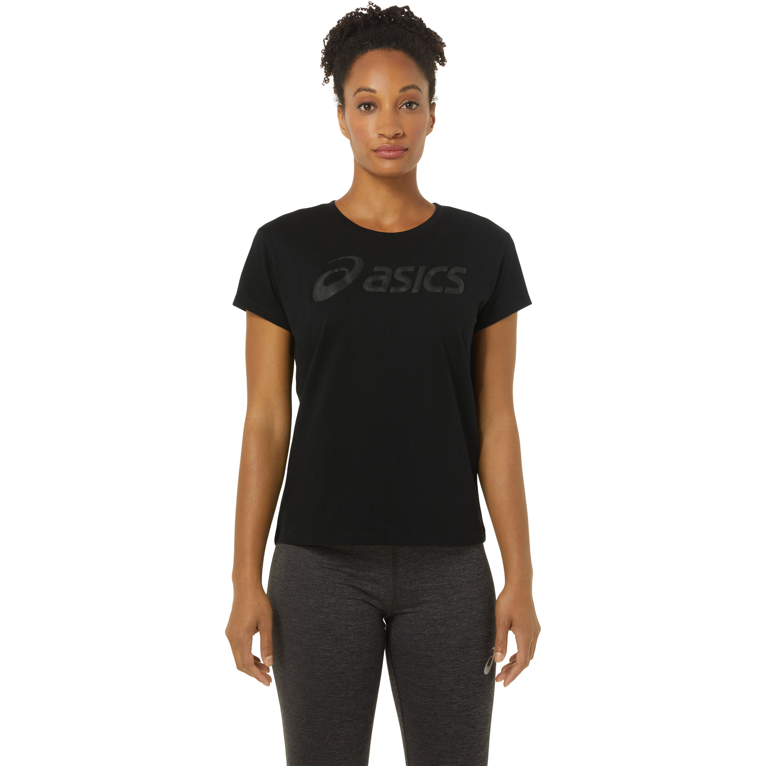 Big Logo II T Shirt Women Black