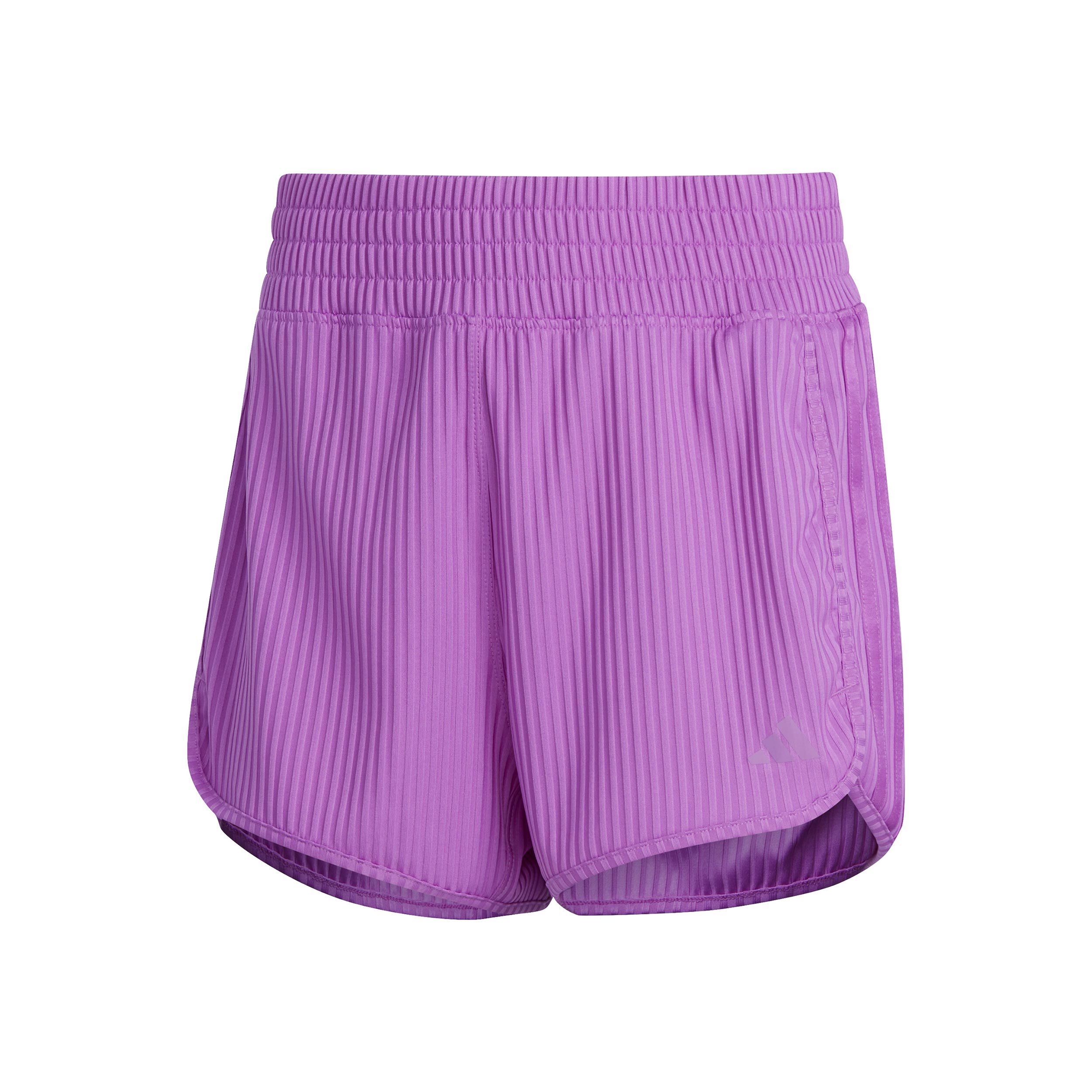 Pacer Rib Shorts Women Berry
