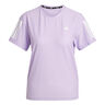 Own The Running Shirt Women-Lilac,White