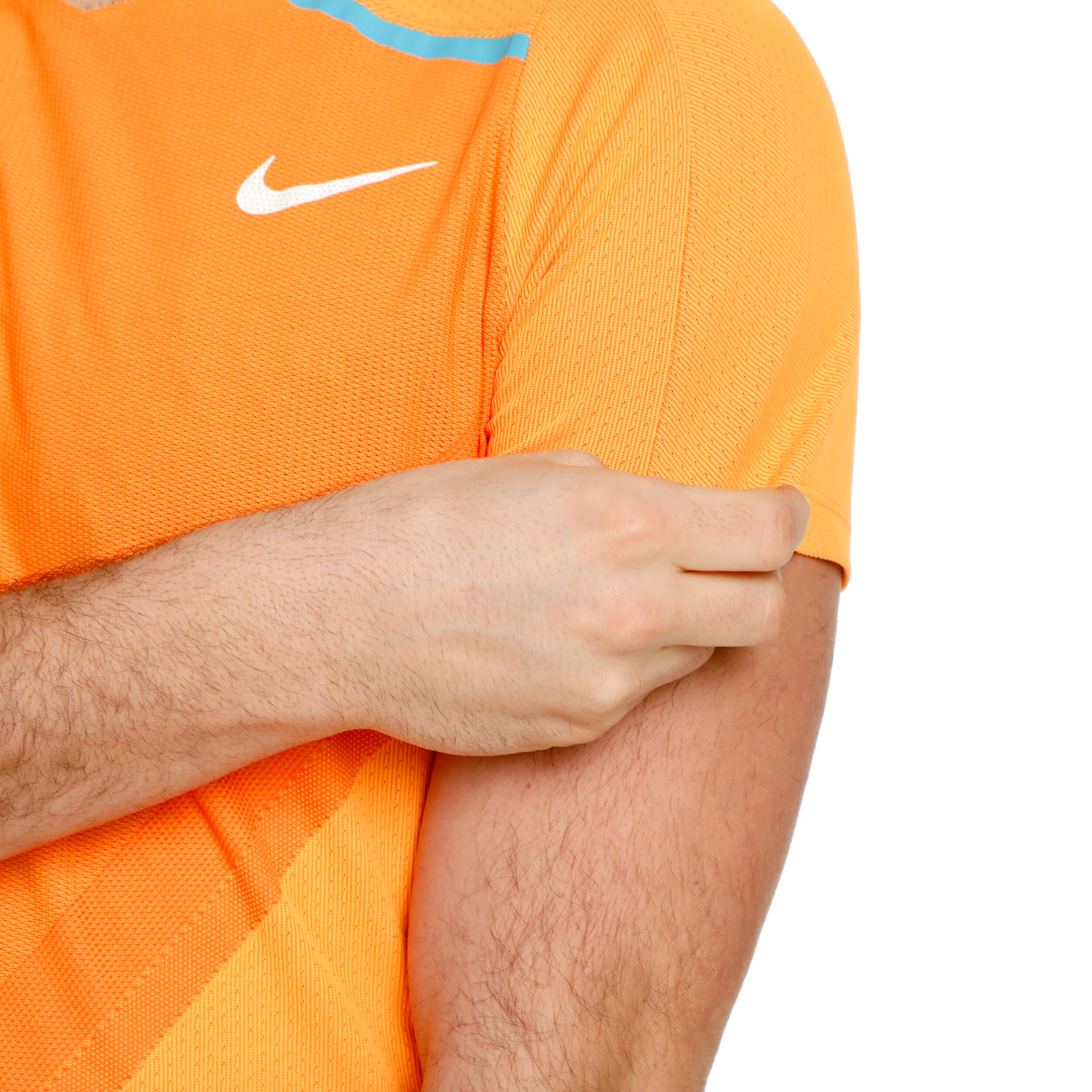 Buy Nike Dri Fit Advantage RAFA Court T Shirt Men Orange online