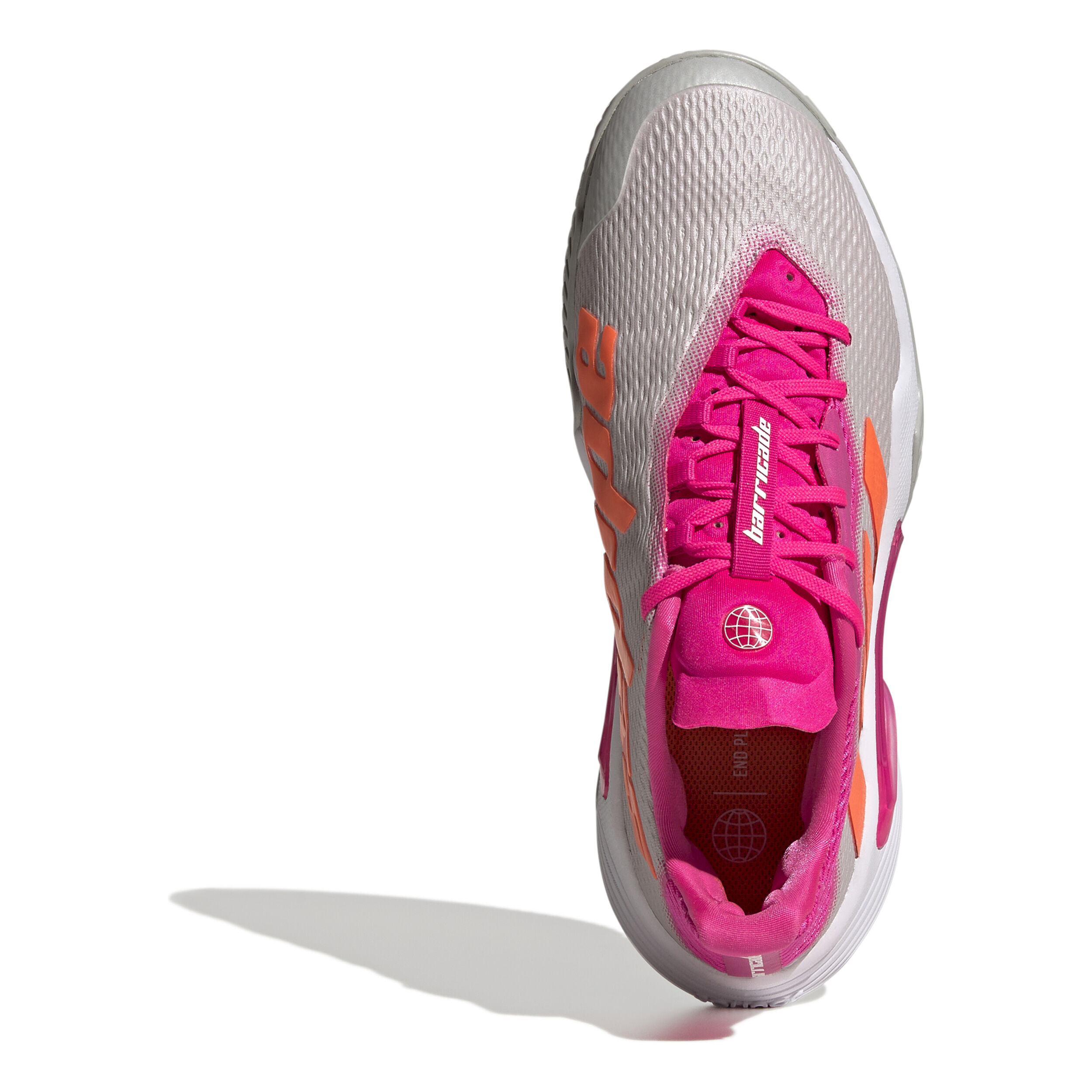 Adidas barricade pink clearance