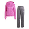 Linear Tracksuit Women-Pink,Grey