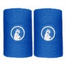 Long Wristband - 2 Pack Unisex-blue, white