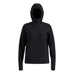 Odlo Clothing Odlo Essential Thermal Midlayer Running Shirt Women-Black