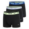 Essential Cotton Stretch Trunk Boxer shorts - 3 Pack Men-black, turquoise