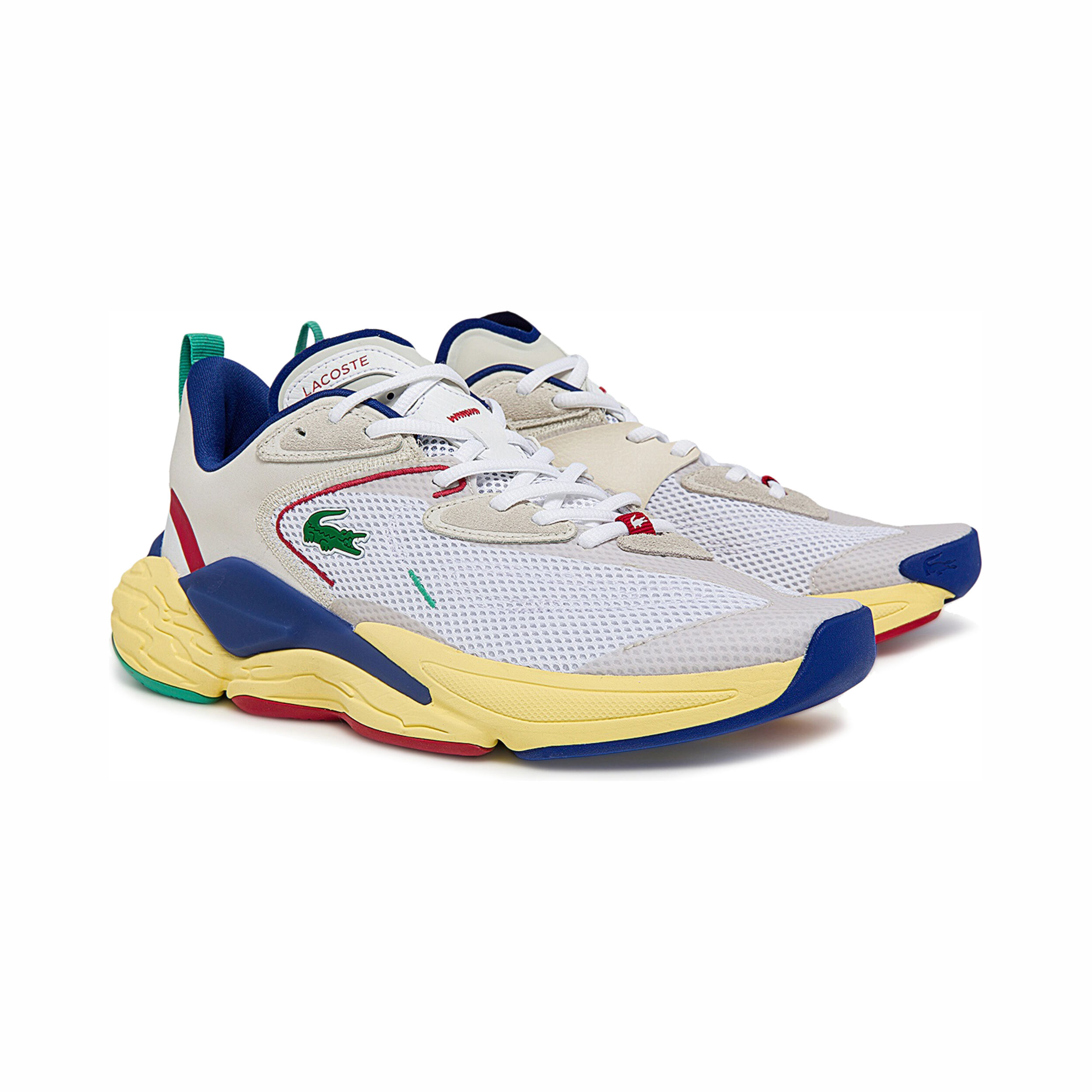 Buy Lacoste Aceshot Sneakers Men White Multicoloured online