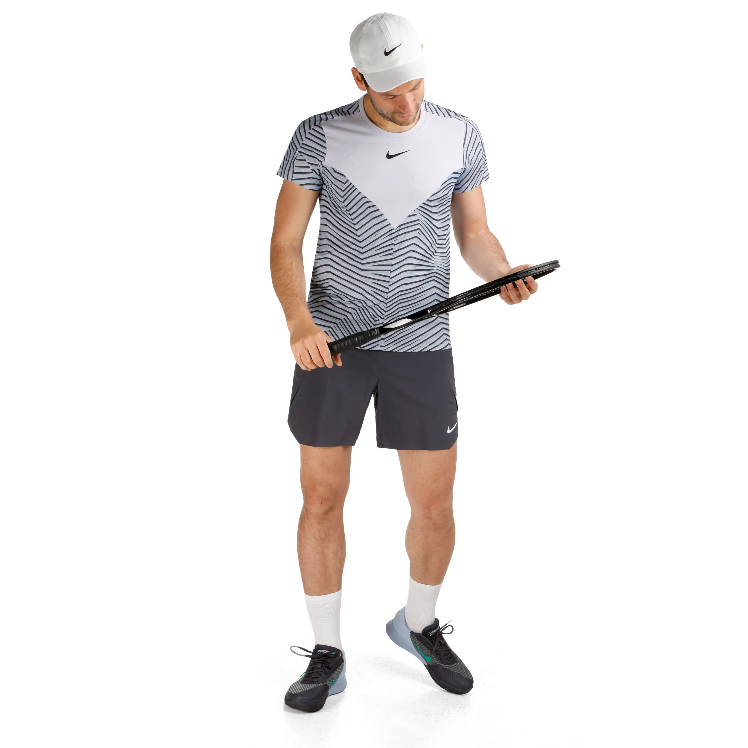 Buy Nike Dri Fit Court Slam RG T Shirt Men Lilac Violet online Tennis Point COM