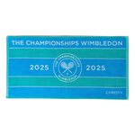 Christy Wimbledon Champ towel 2025 Bath Aqua-Sea