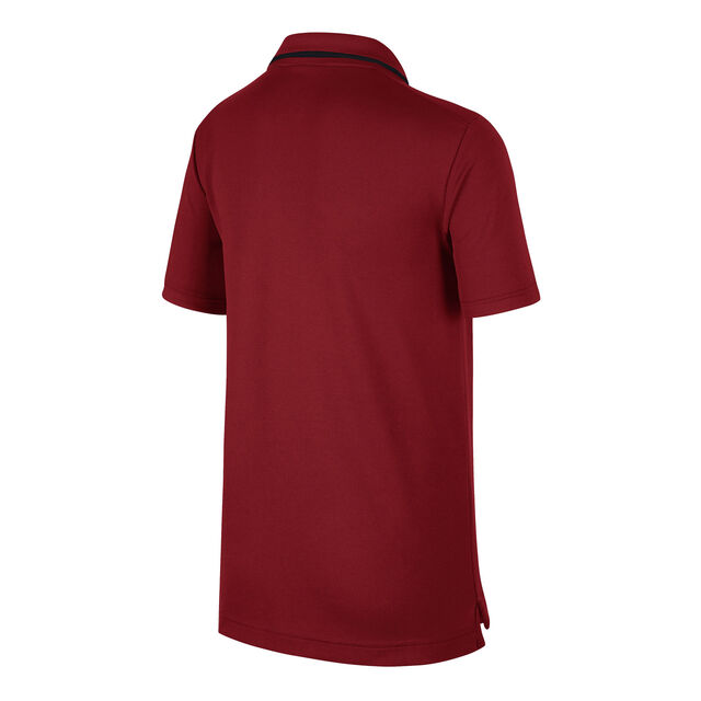buy Nike Court Dri-Fit Polo Boys - Red, Black online | Tennis-Point