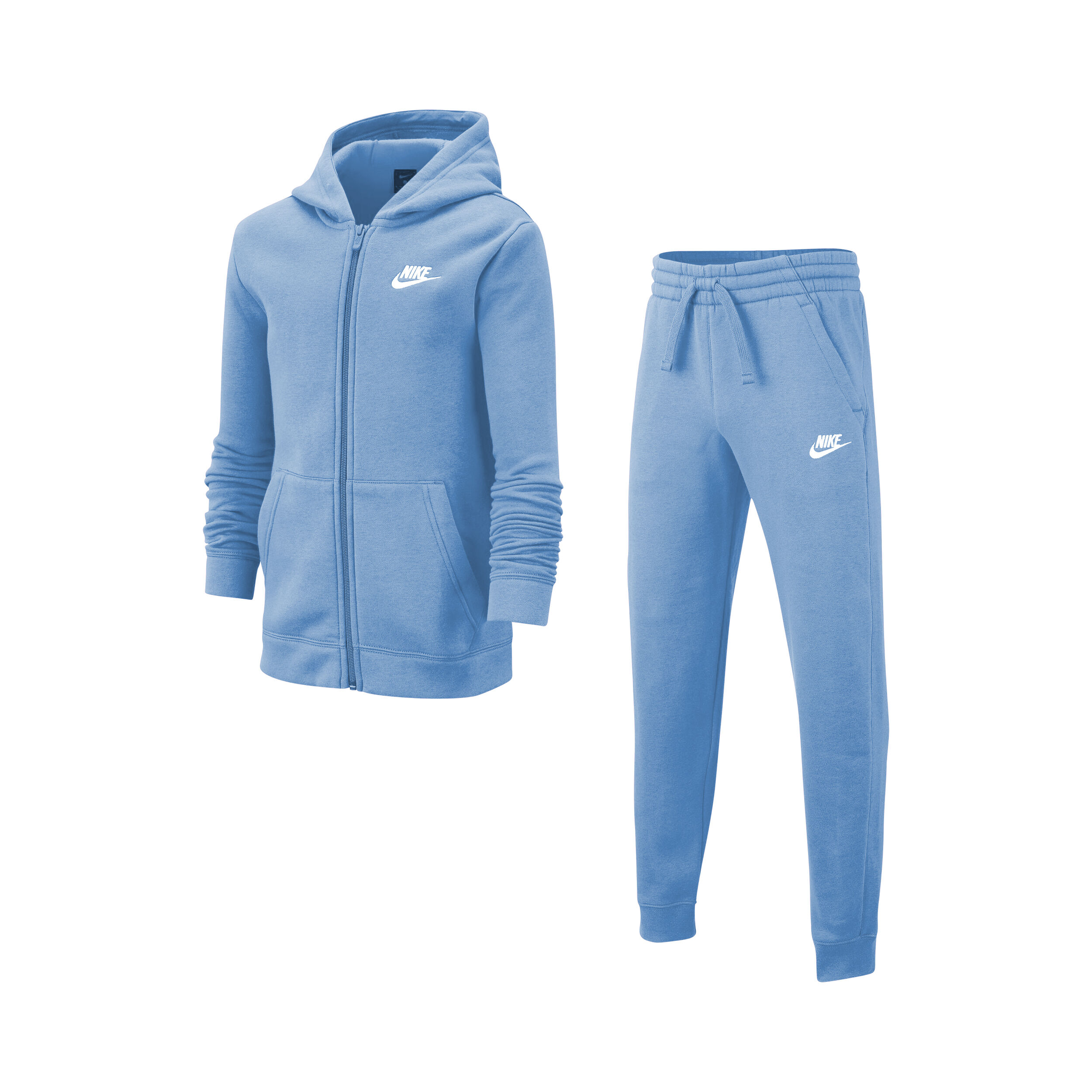 Nike tracksuit discount light blue