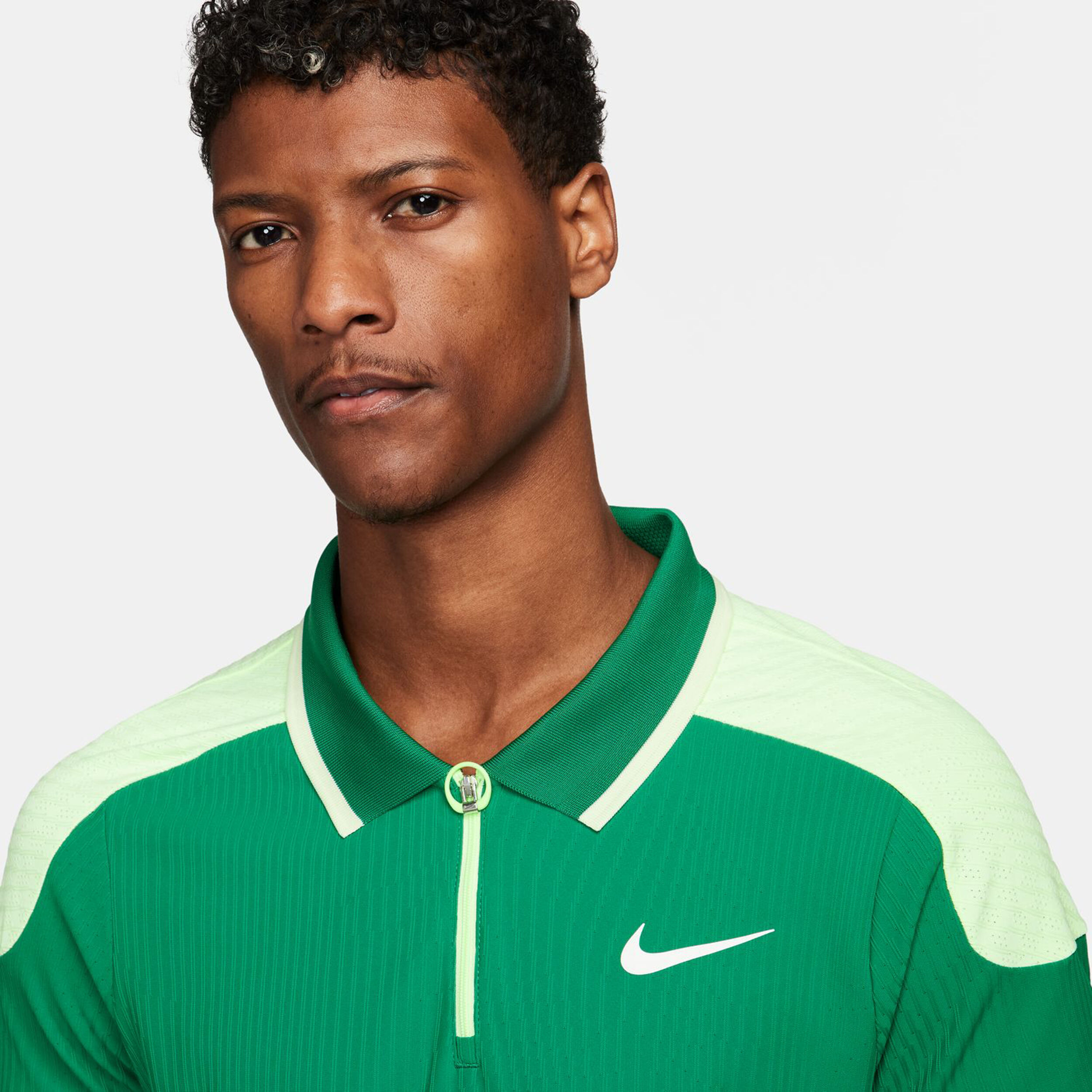 Green discount nike polo