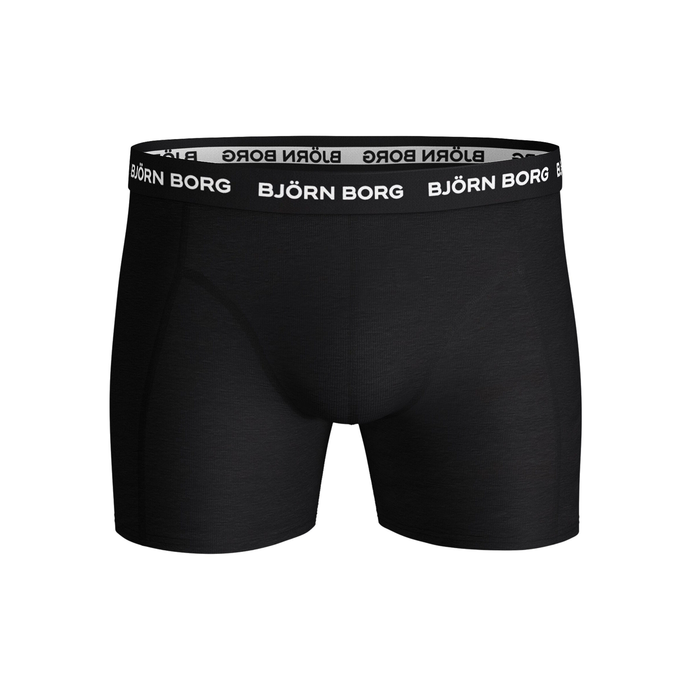 Björn Borg 2019 Mens 3-Pack BB Sammy Shorts Solid Boxer Briefs Underwear 