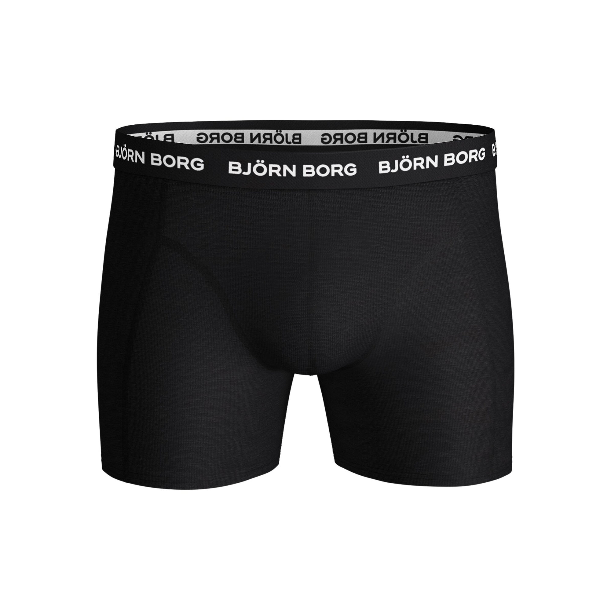 Buy Björn Borg Solid Sammy Boxer Shorts 5 Pack Men Black, White