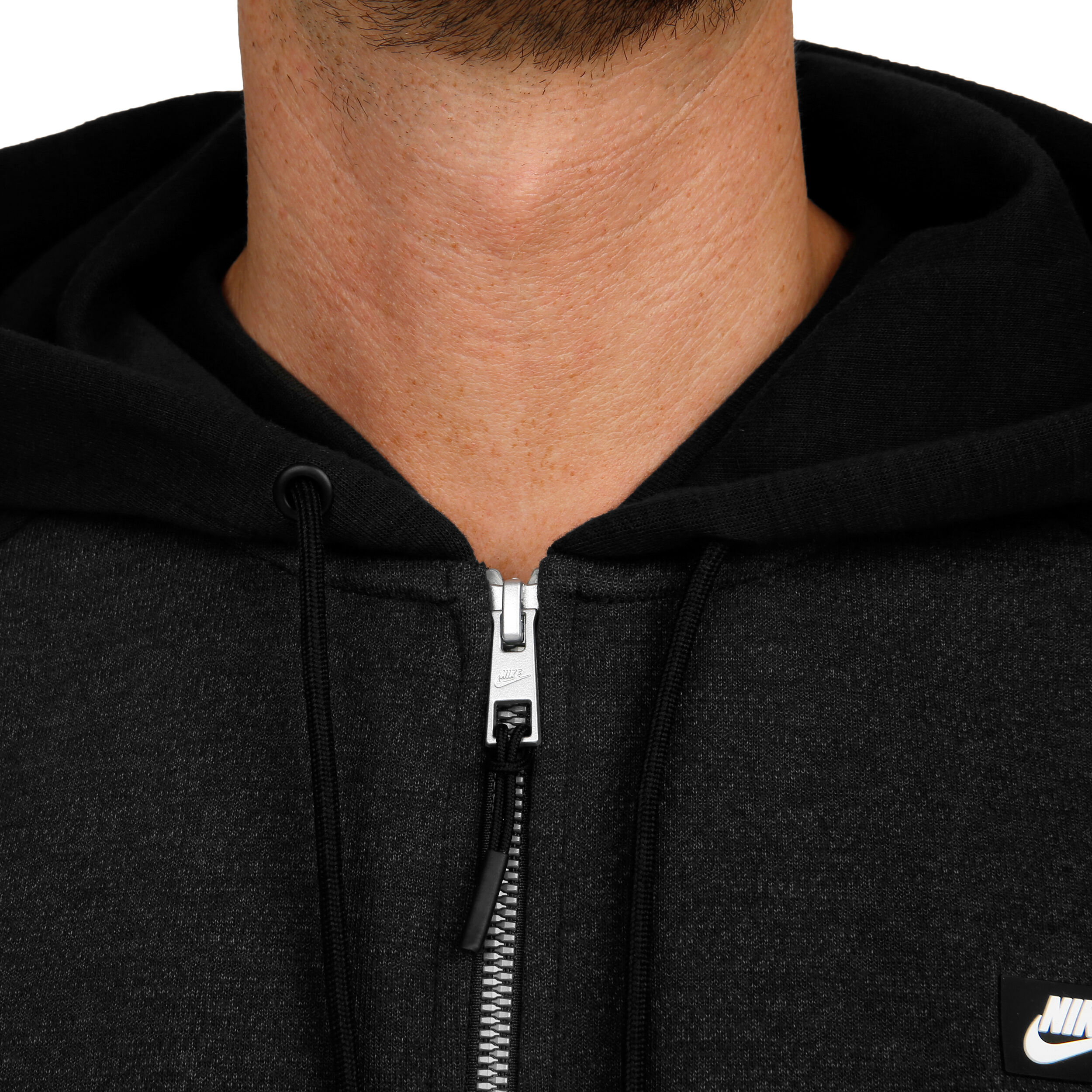 Sportswear Optic Fleece Training Jacket Men Black White
