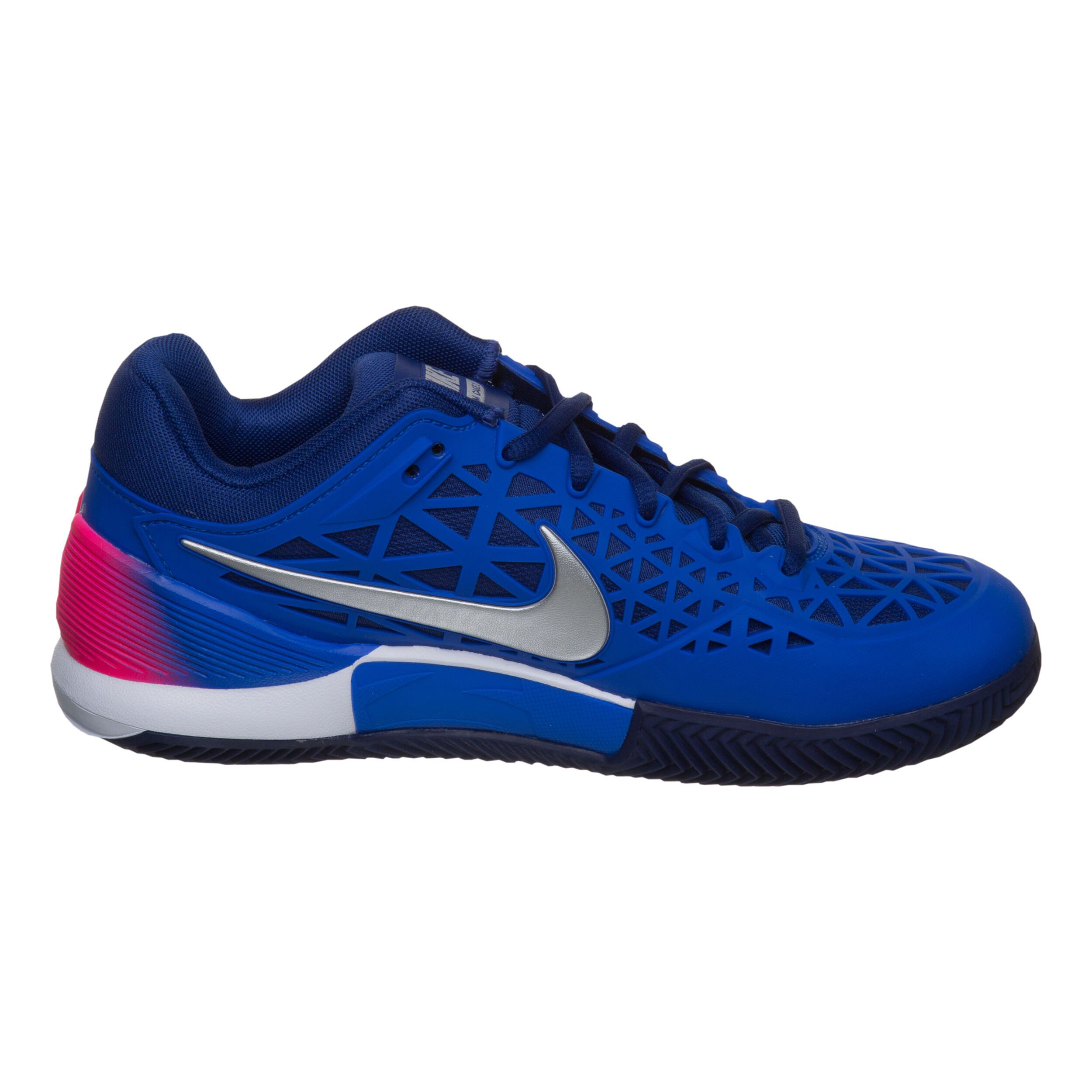 Zoom Cage 2 Clay Court Shoe Women Blue Dark Blue