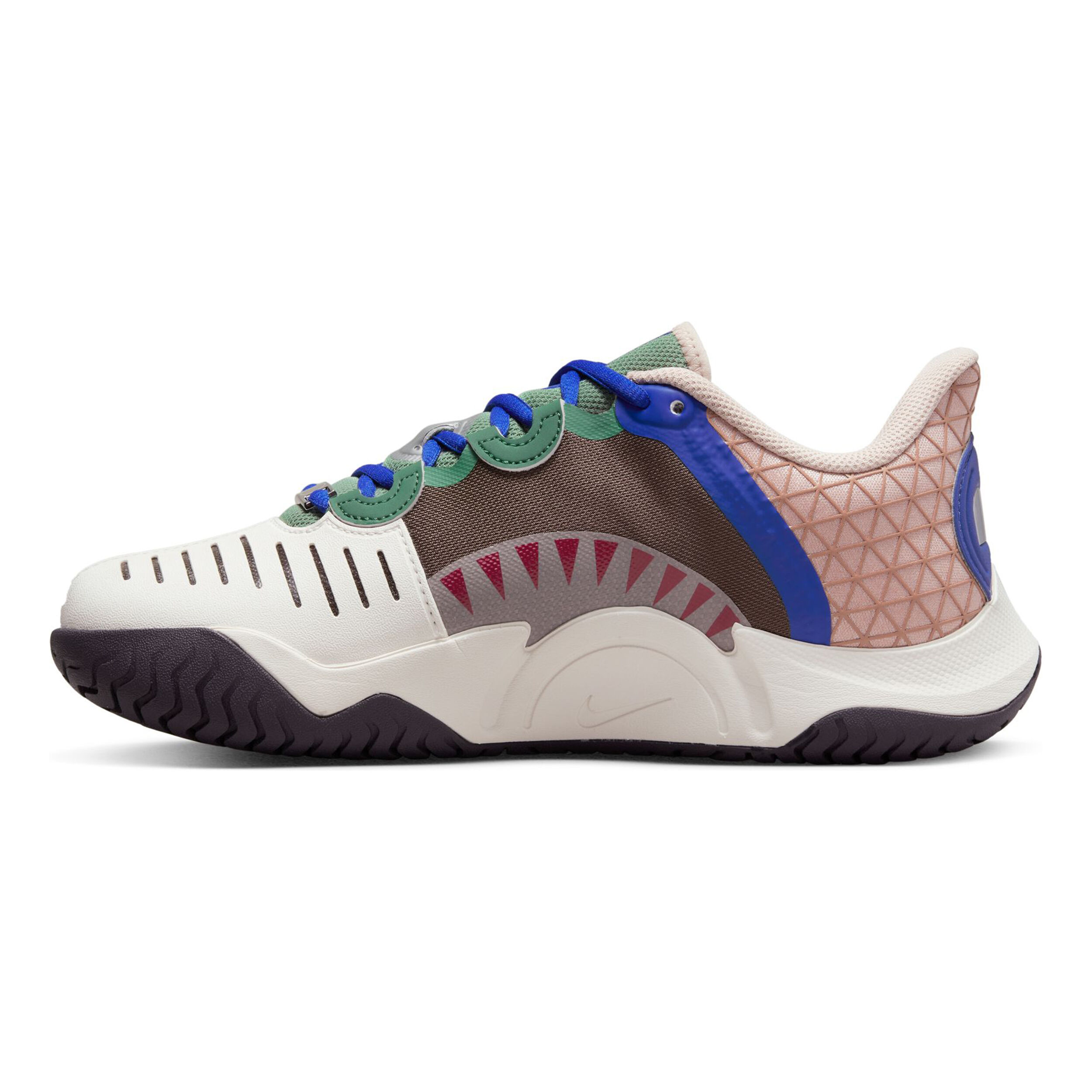 Zoom GP Turbo Osaka All Court Shoe Women Grey Blue