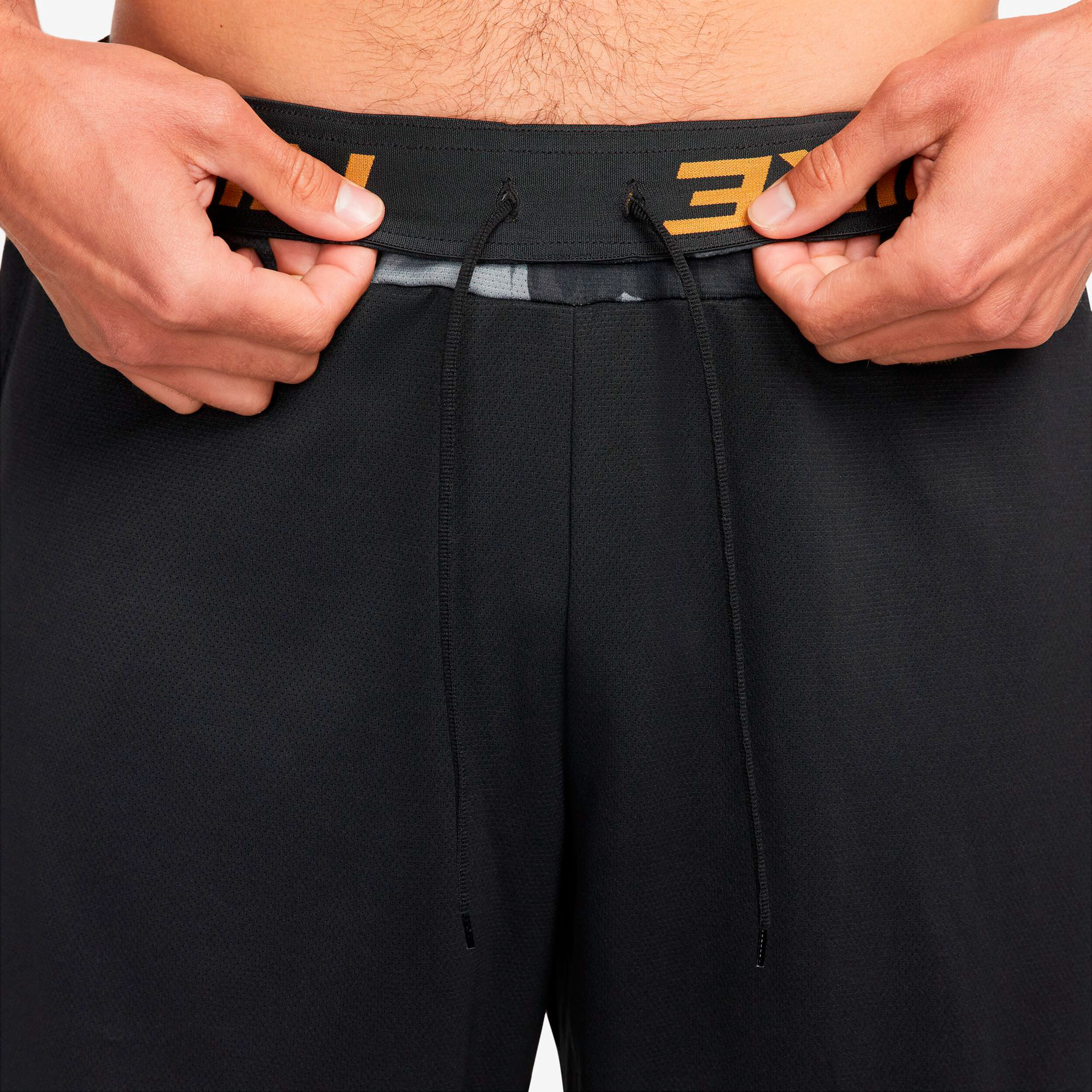 Nike dri-fit men's knit camo training shorts top