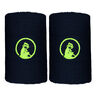 Long Wristband 2 Pack Unisex - dark blue, neon green