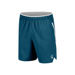 Quiet Please Clothing Quiet Please Create Drop 7in Shorts Men-Petrol,White