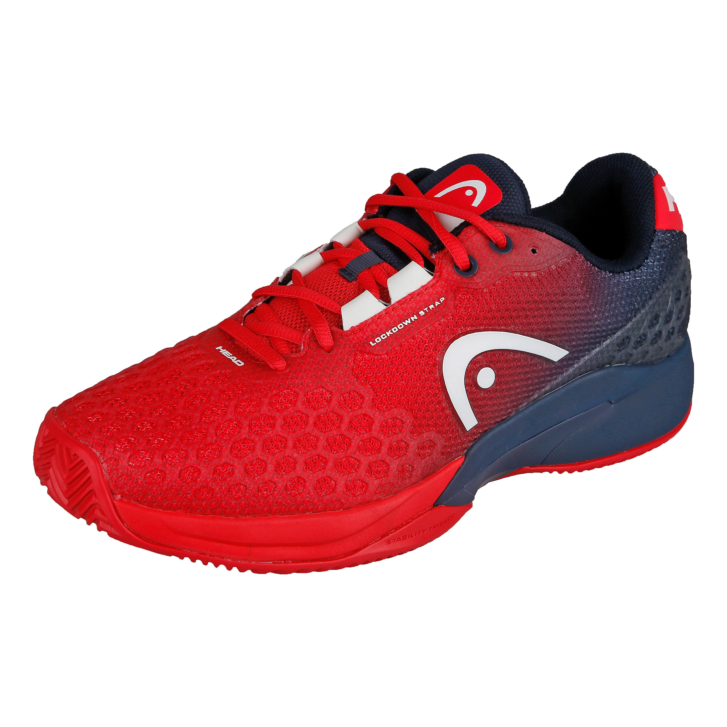 Men's Head Revolt Pro 3.0 Performance Tennis Shoes Footwear Red/Dark Blue 10 