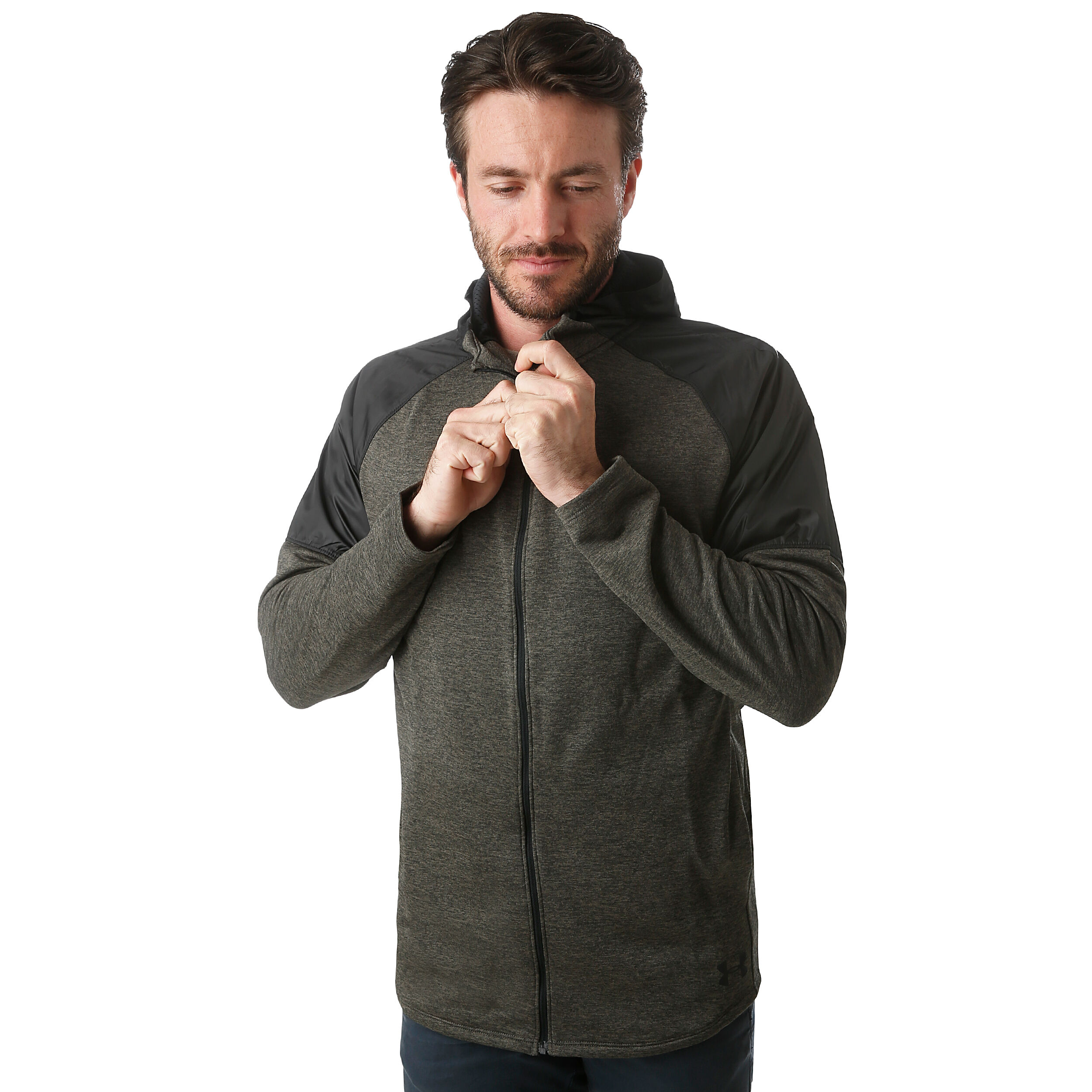 Under armour men's mk1 terry full zip training hoodie hotsell