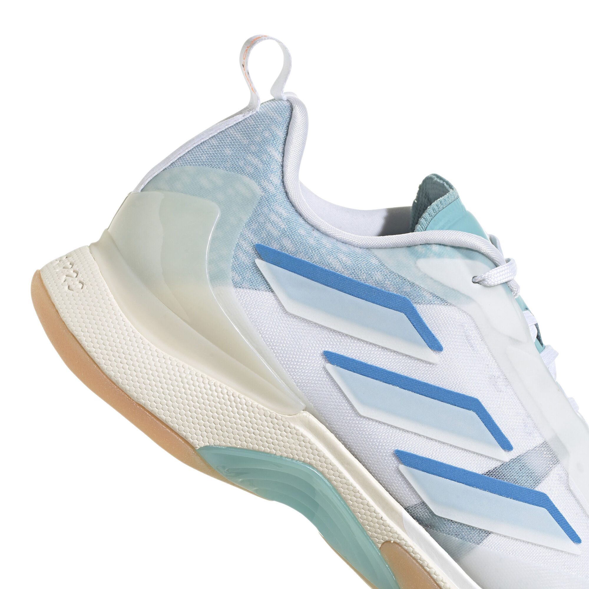 adidas Barricade Parley White/Blue Women's Tennis Shoes