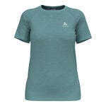 Odlo Clothing Odlo Essential Seamless Running shirt Women - turquoise, 