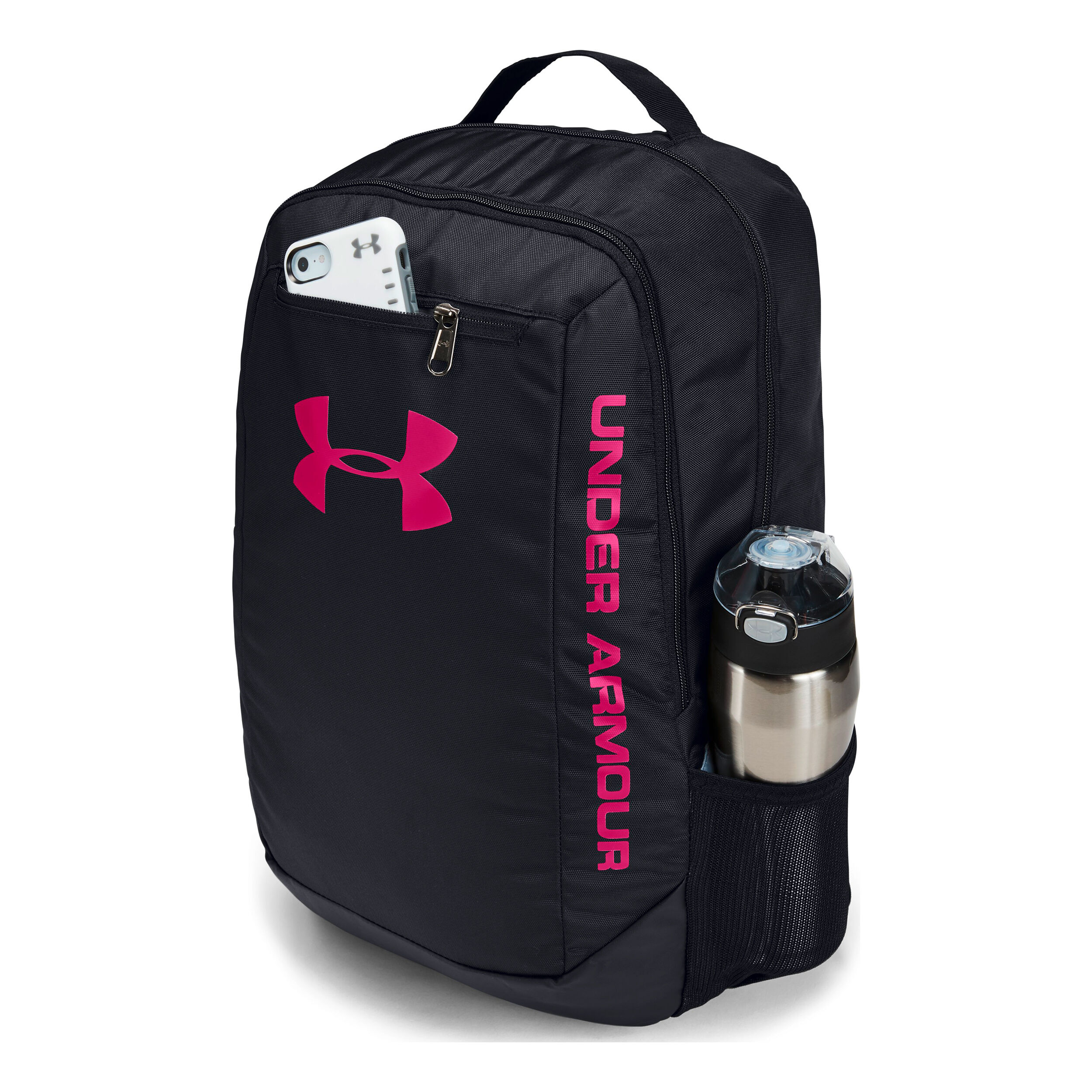 Buy Under Armour Hustle Backpack Black Pink online Tennis Point COM