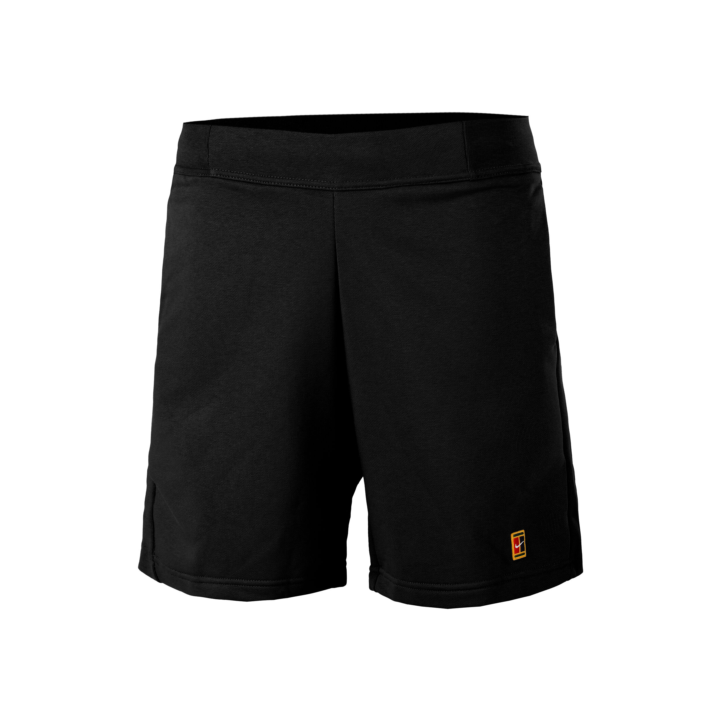 Black nike tennis shorts top