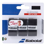 Babolat Overgrips Babolat VS Grip Original 3 Pack-Black