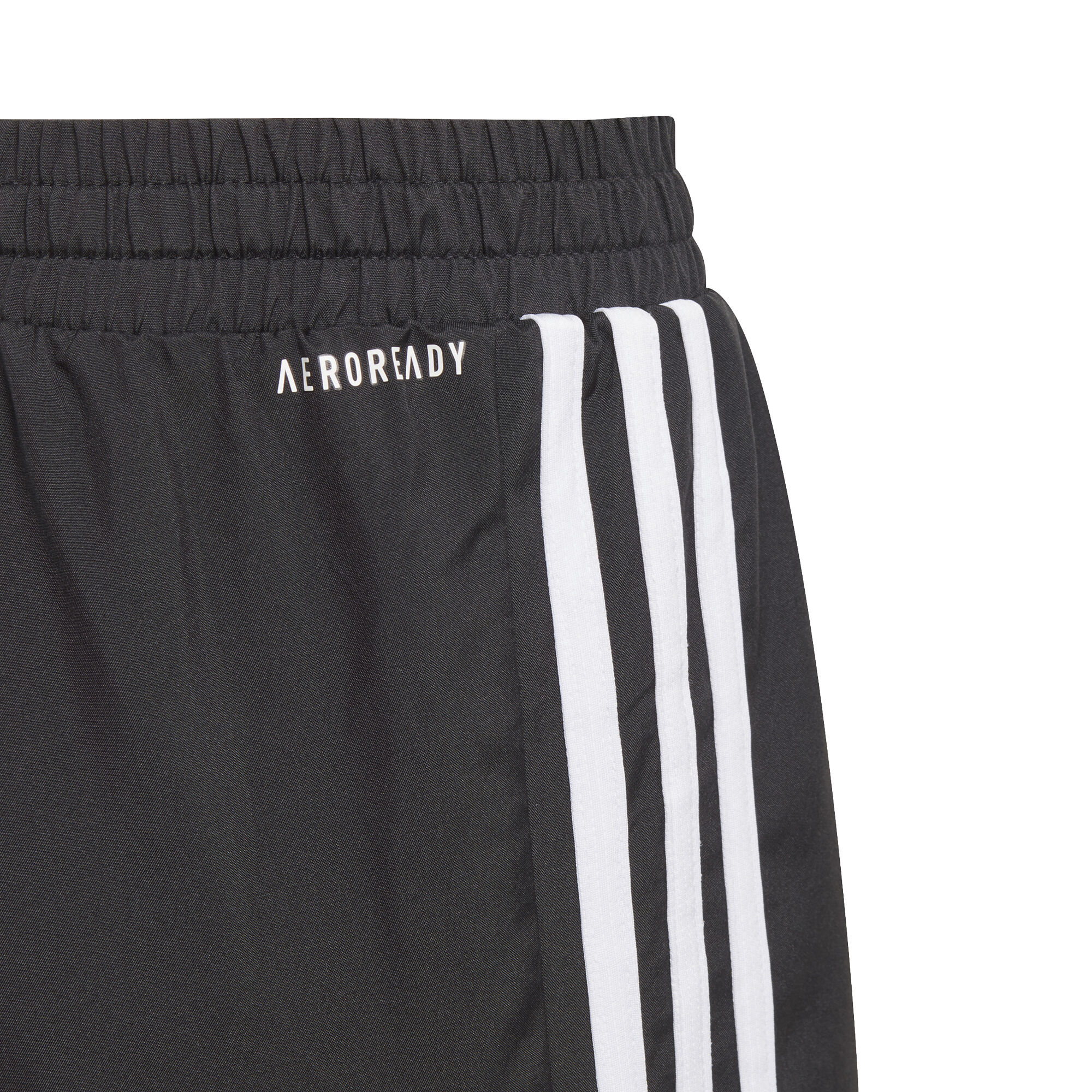 Adidas training three stripe shorts in black best sale