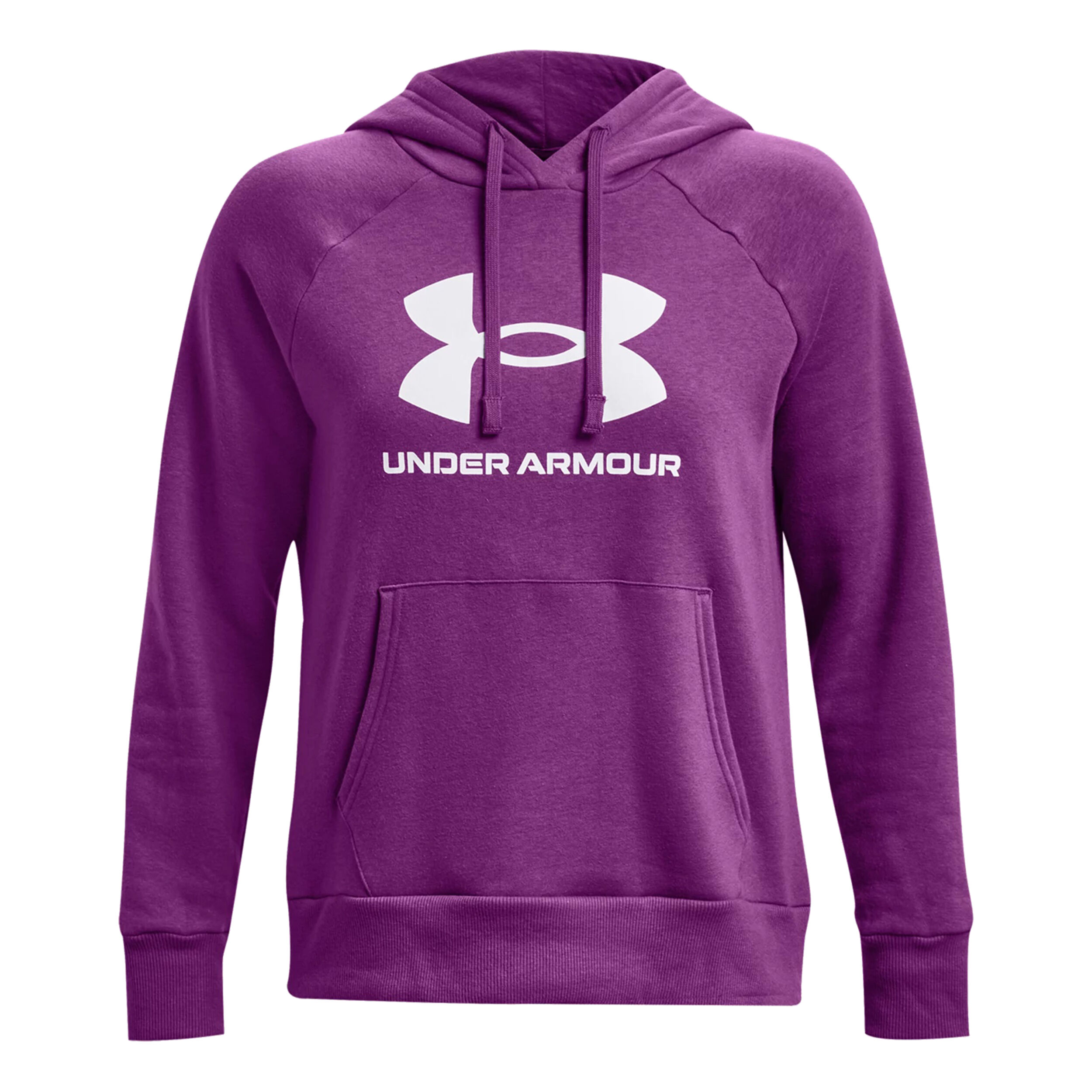 Purple under armour best sale hoodie