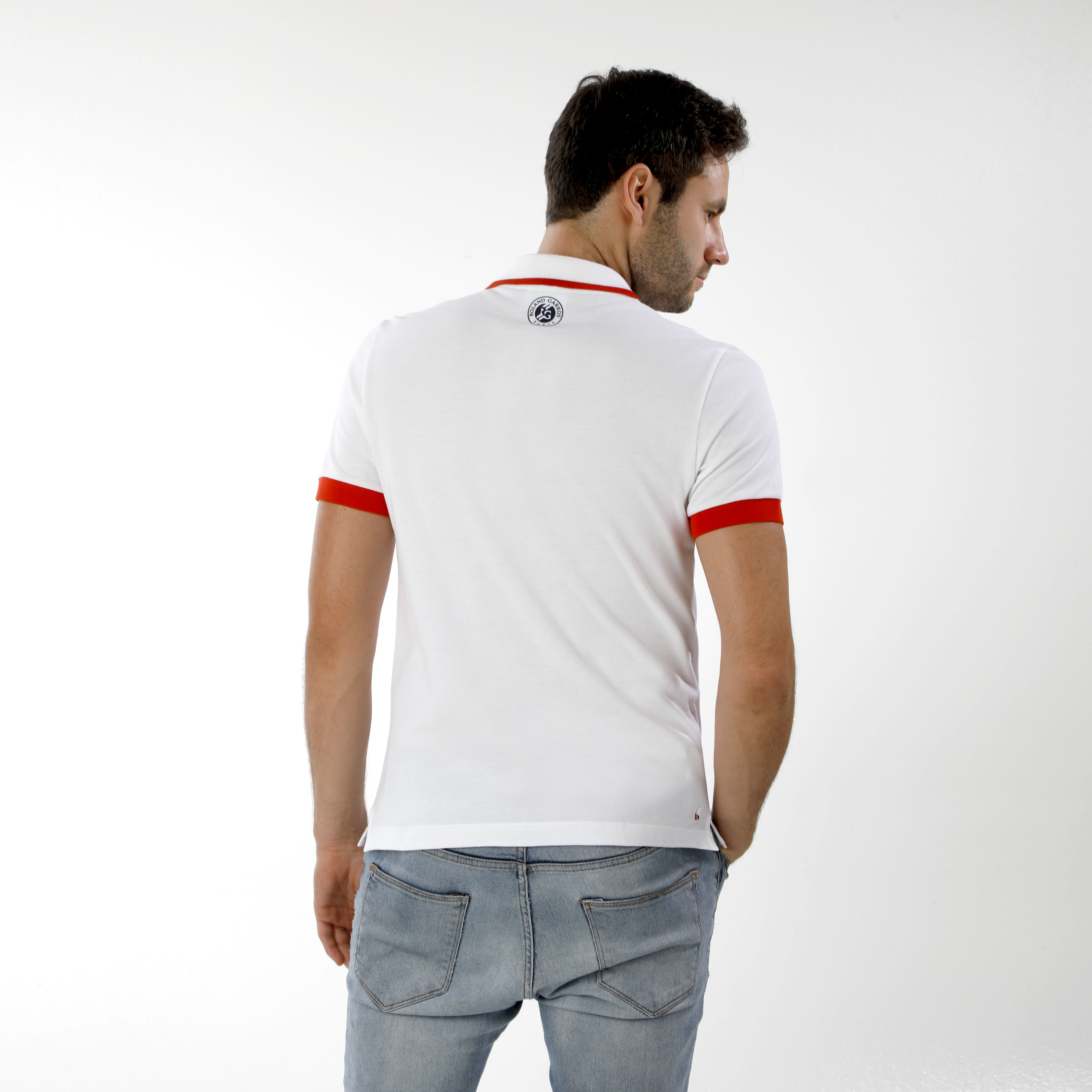 658□LACOSTE□ラコステ/テニス/Roland Garros/赤白/S - ウェア