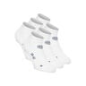No Party XXL No Show Move Tennis Socks-White
