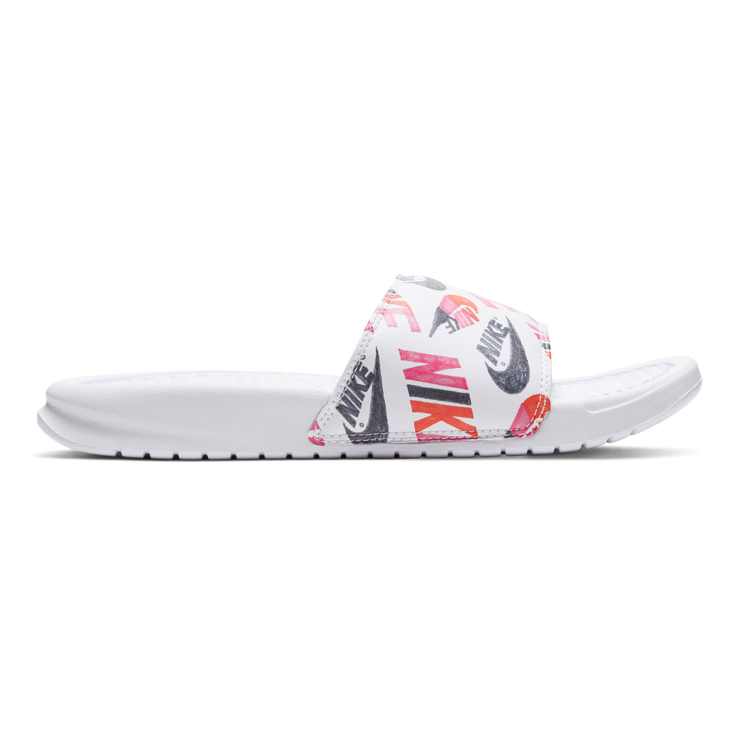 Buy Nike Benassi Just Do It Slippers Women White Red online Tennis Point COM