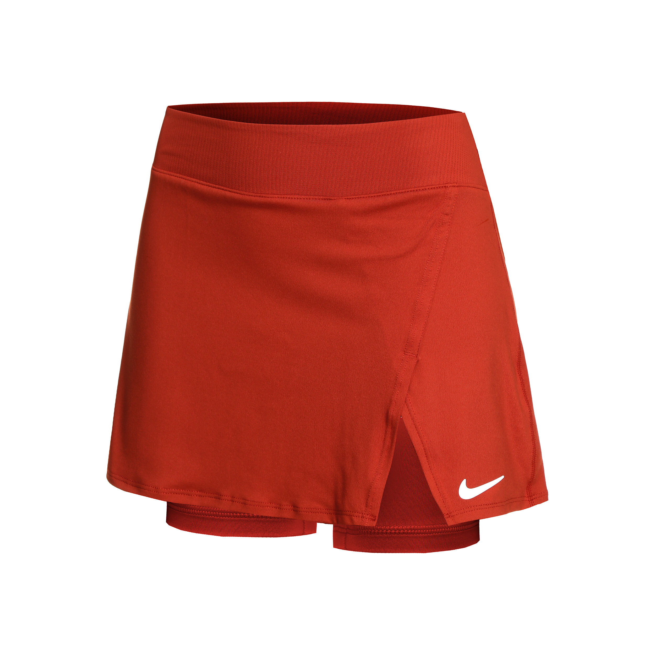 Red nike clearance tennis skirt