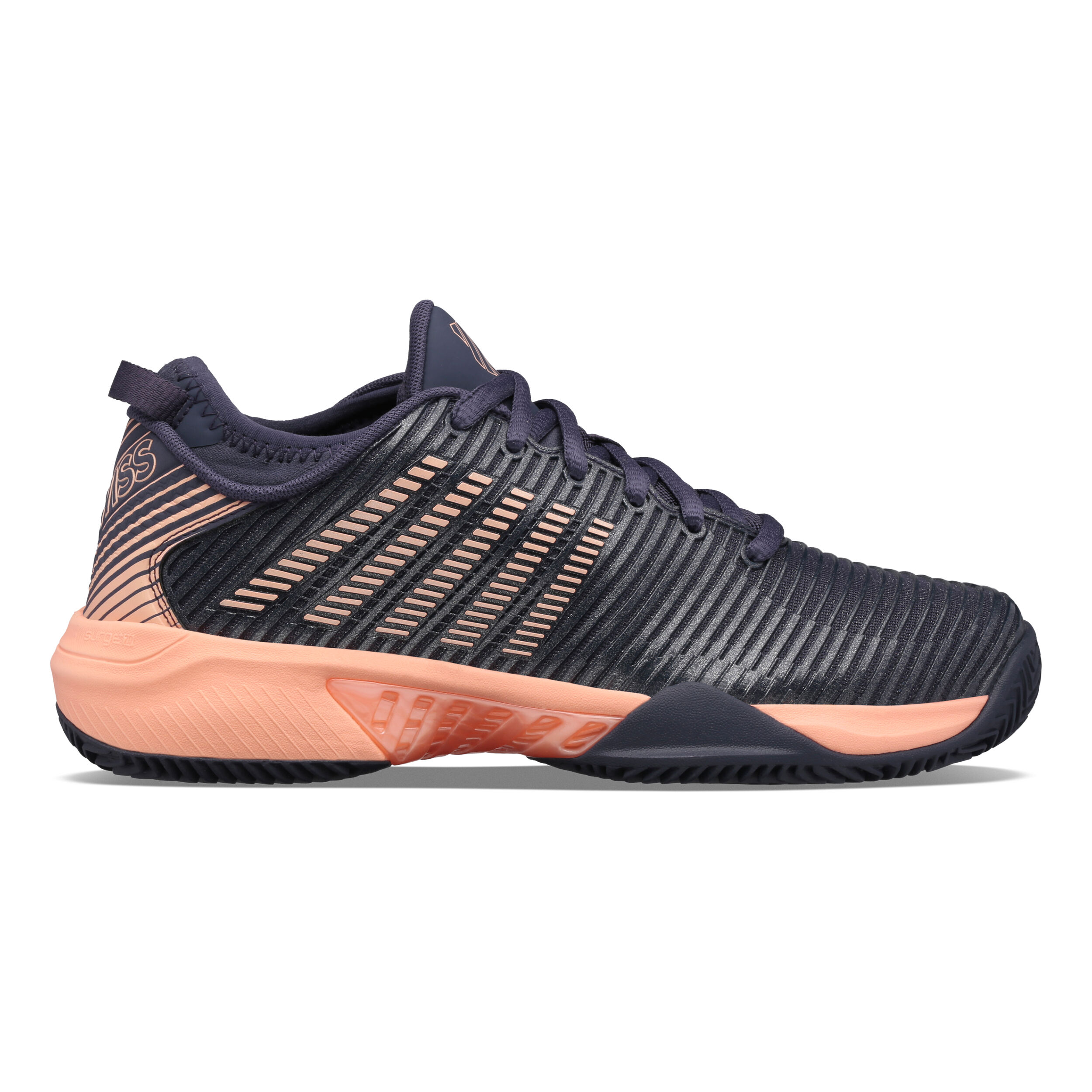 Hypercourt Supreme Clay Court Shoe Women Dark Blue Apricot