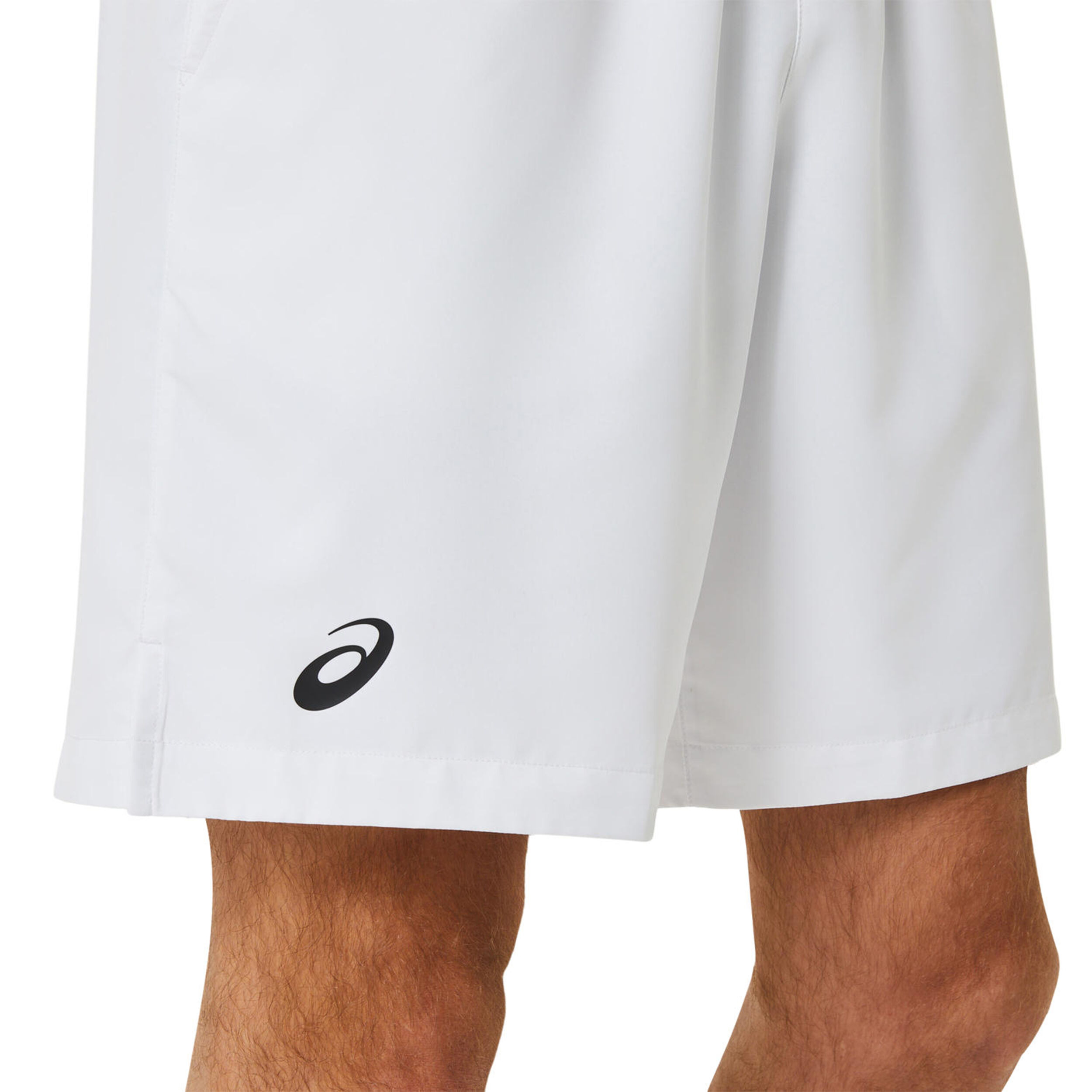 White cheap asics shorts