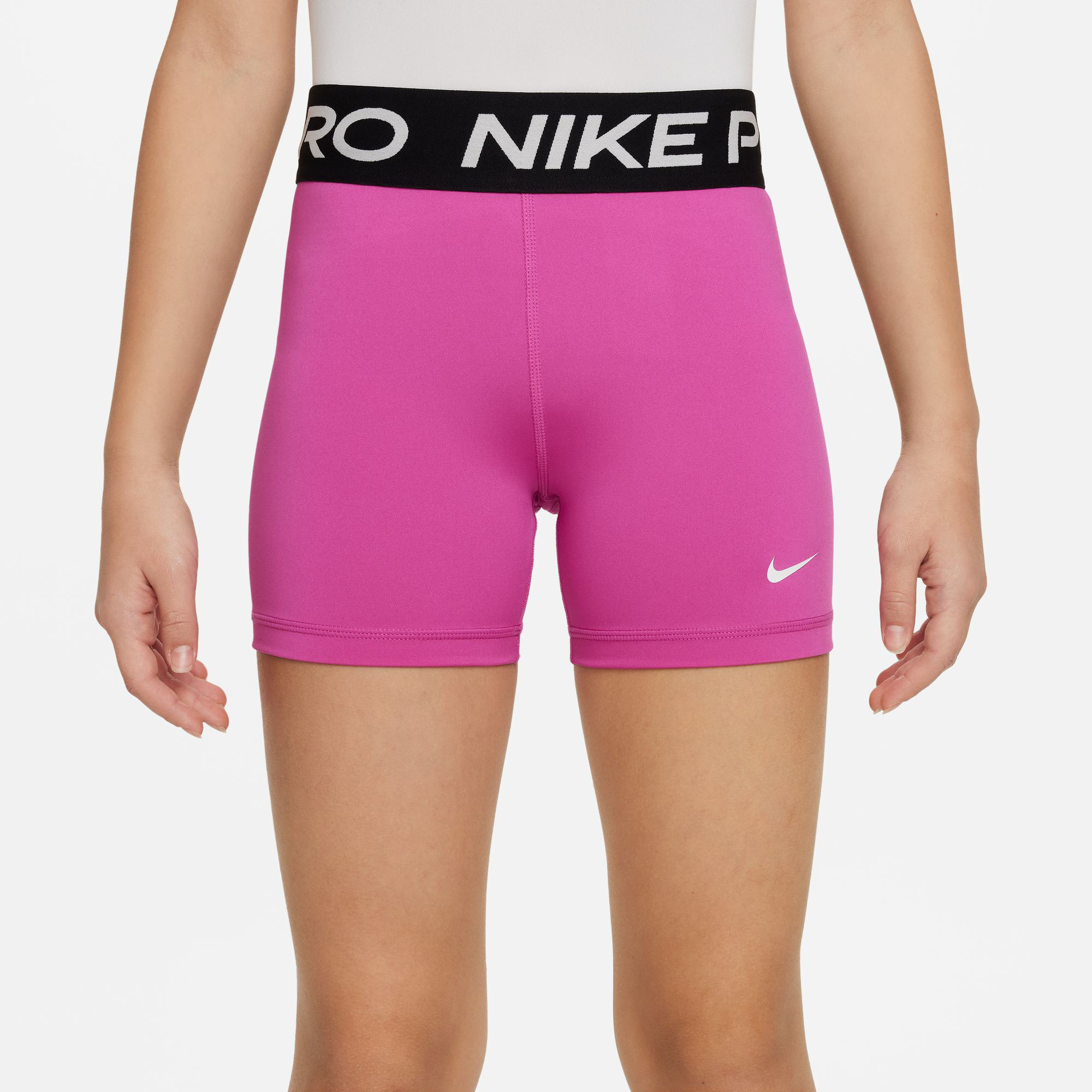 Pro 3in Shorts Girls Pink Black