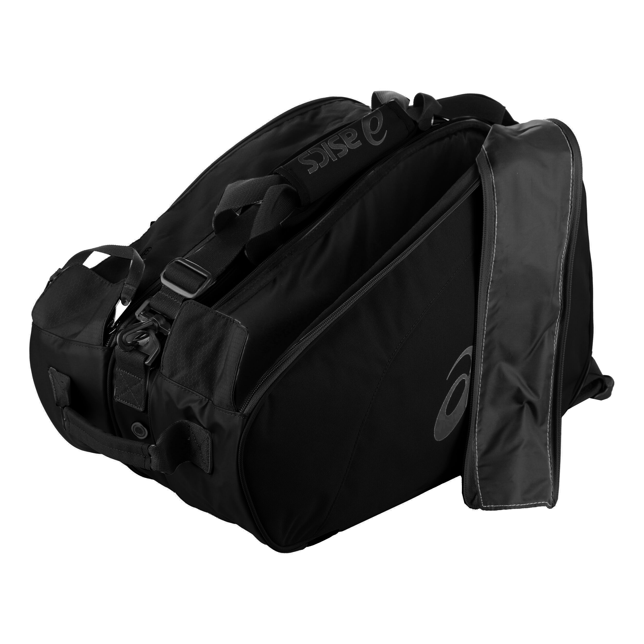 Medium Padel Racket Bag Black