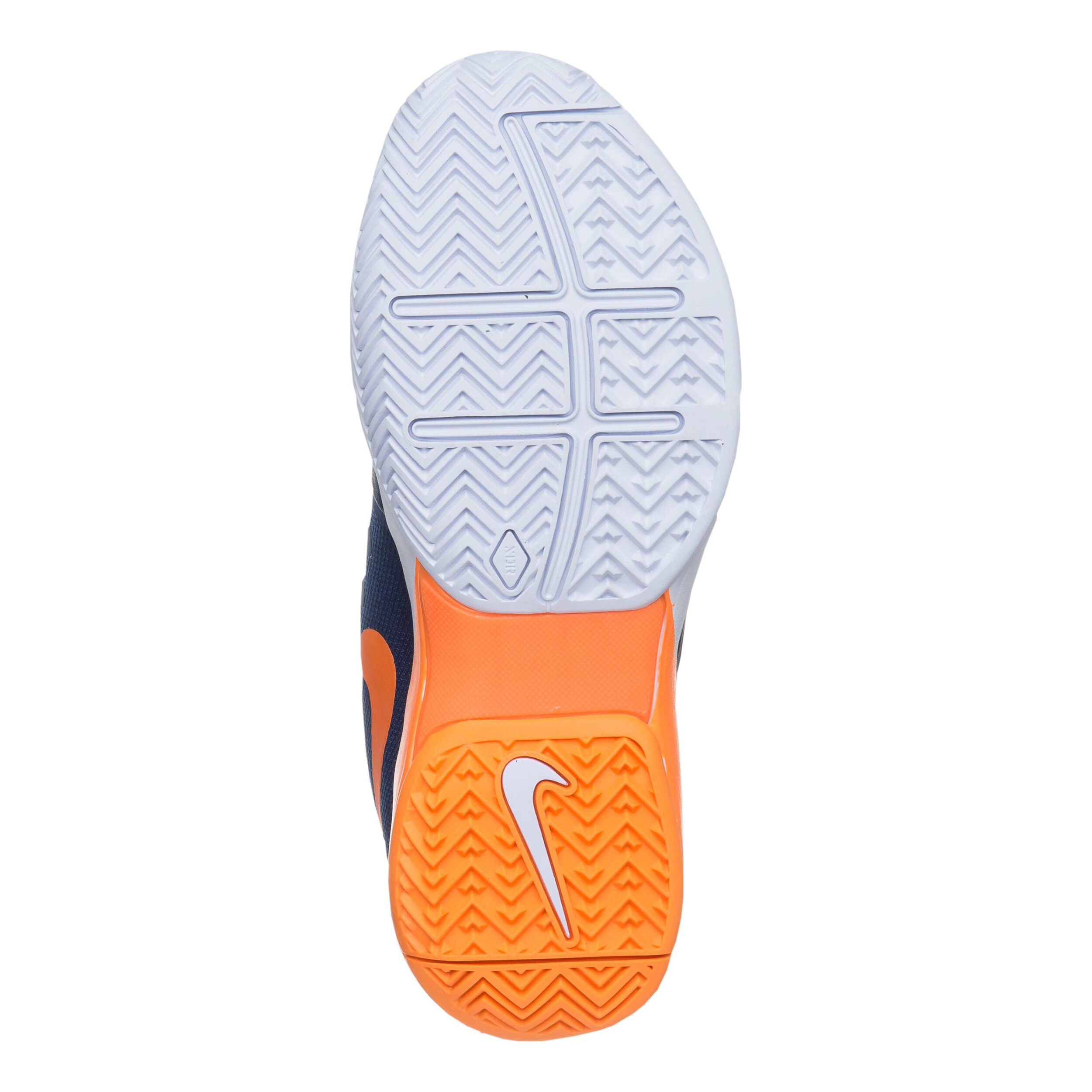 Buy Nike Zoom Vapor 9.5 All Court Shoe Kids Dark Blue Orange