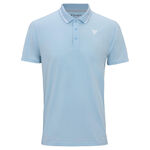 Tecnifibre Polo Tecnifibre TEAM TECH POLO WHITE Polo Men-light blue