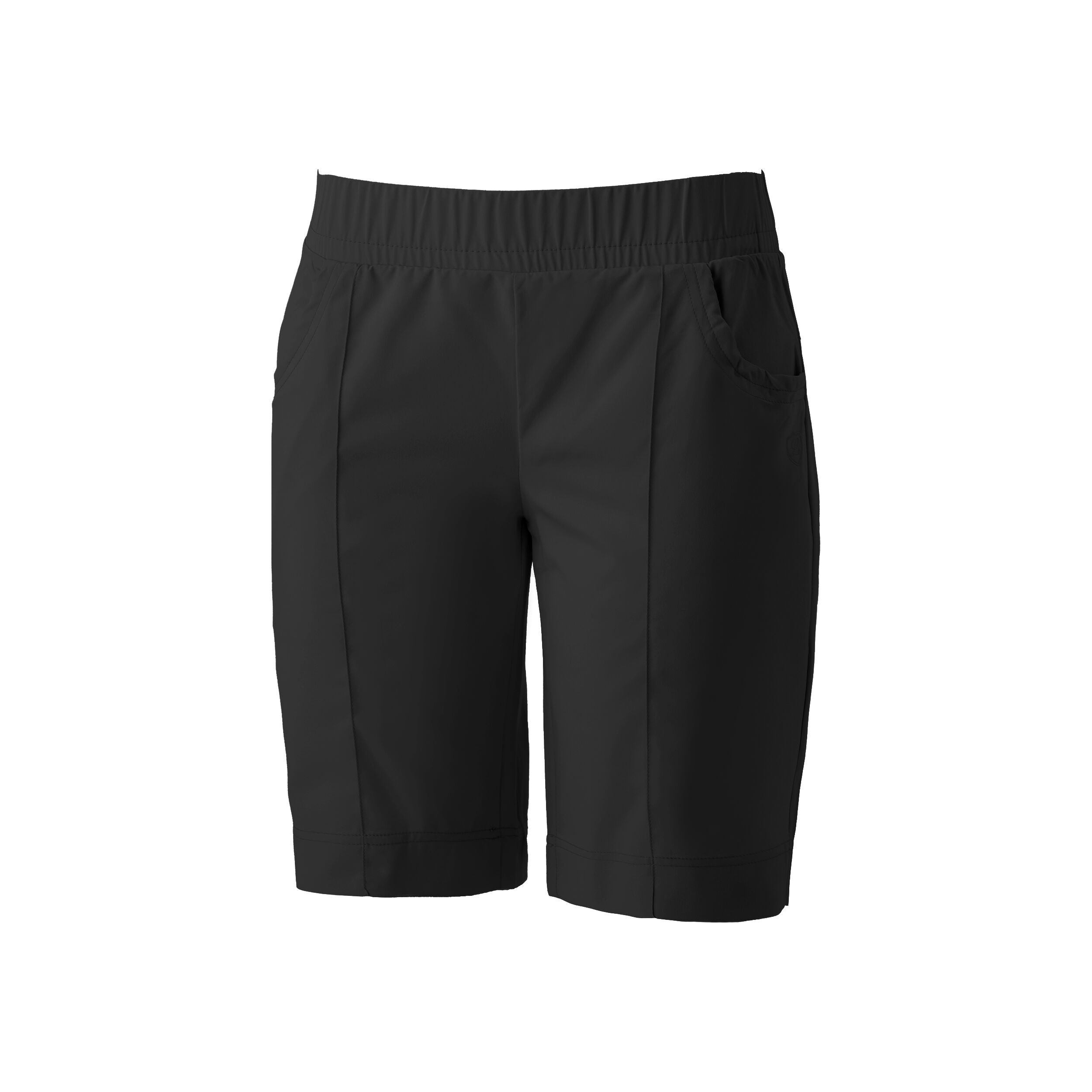 ショートパンツ PESERICO Women Shorts  Burmudas P0478801972 005 Black Peserico Cotton Shorts in Black | Lyst