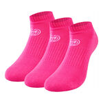 BIDI BADU Clothing BIDI BADU Leana No Show Tech Sports Socks 3 Pack Women-Pink,White