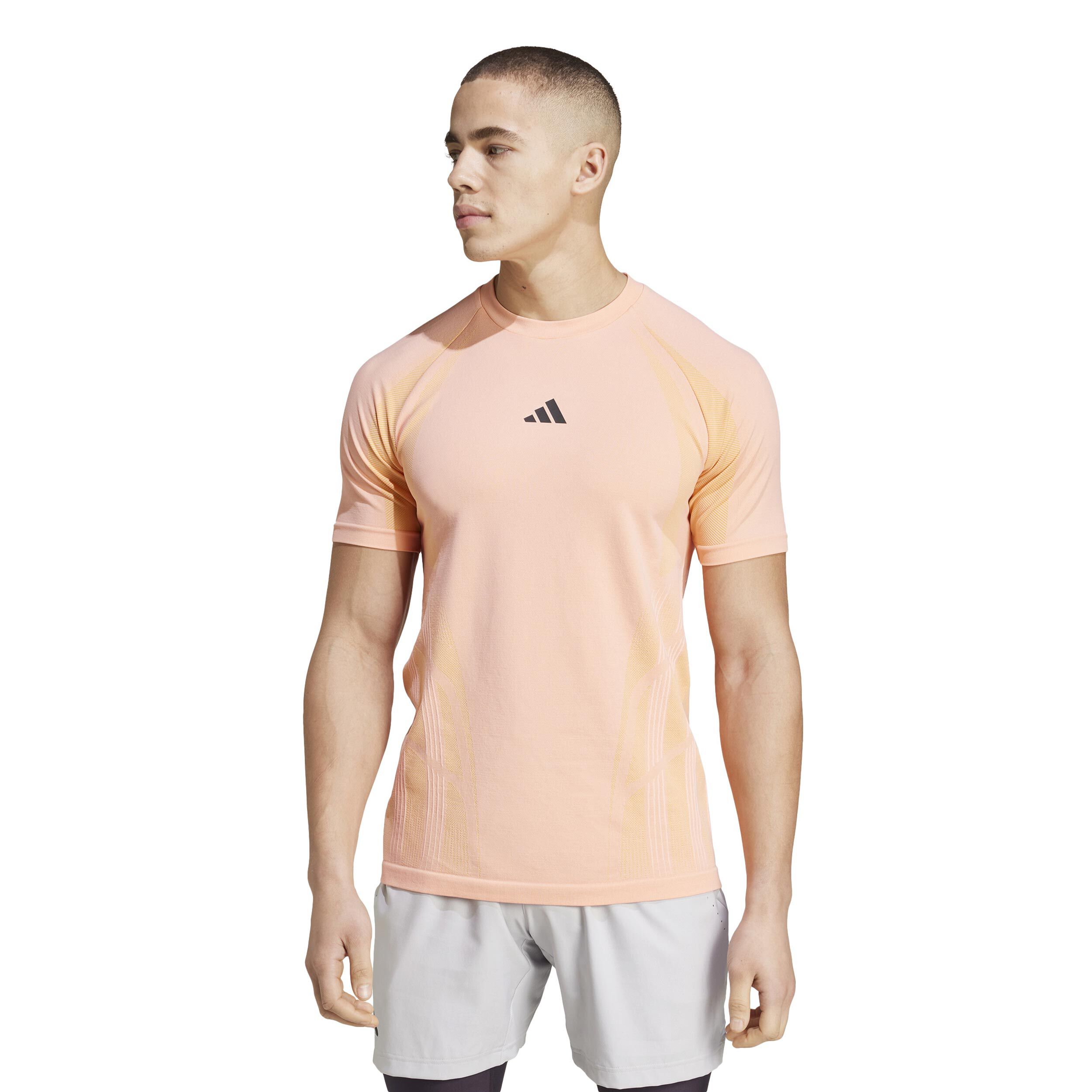 Buy adidas Seamless Pro T Shirt Men Apricot online Tennis Point COM
