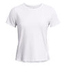 Laser SS Running Shirt Women-White