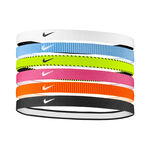 Nike Clothing Nike Nike Flex Classic Hair band 6 Pack Unisex - pink, white