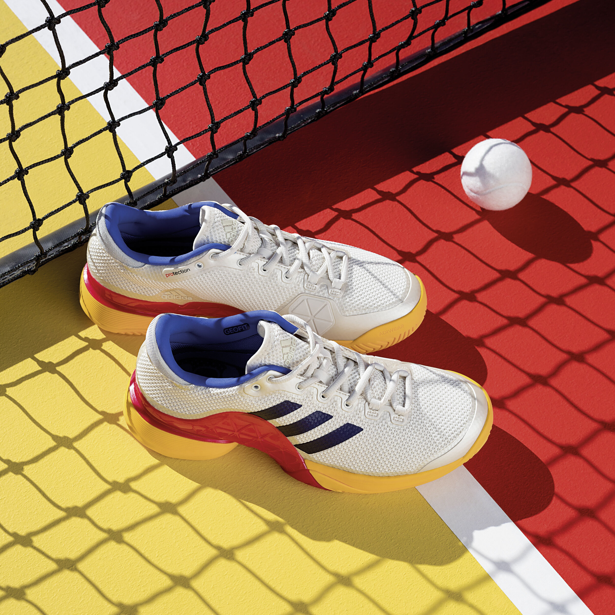 Buy adidas Barricade 2017 PW All Court Shoe Men White